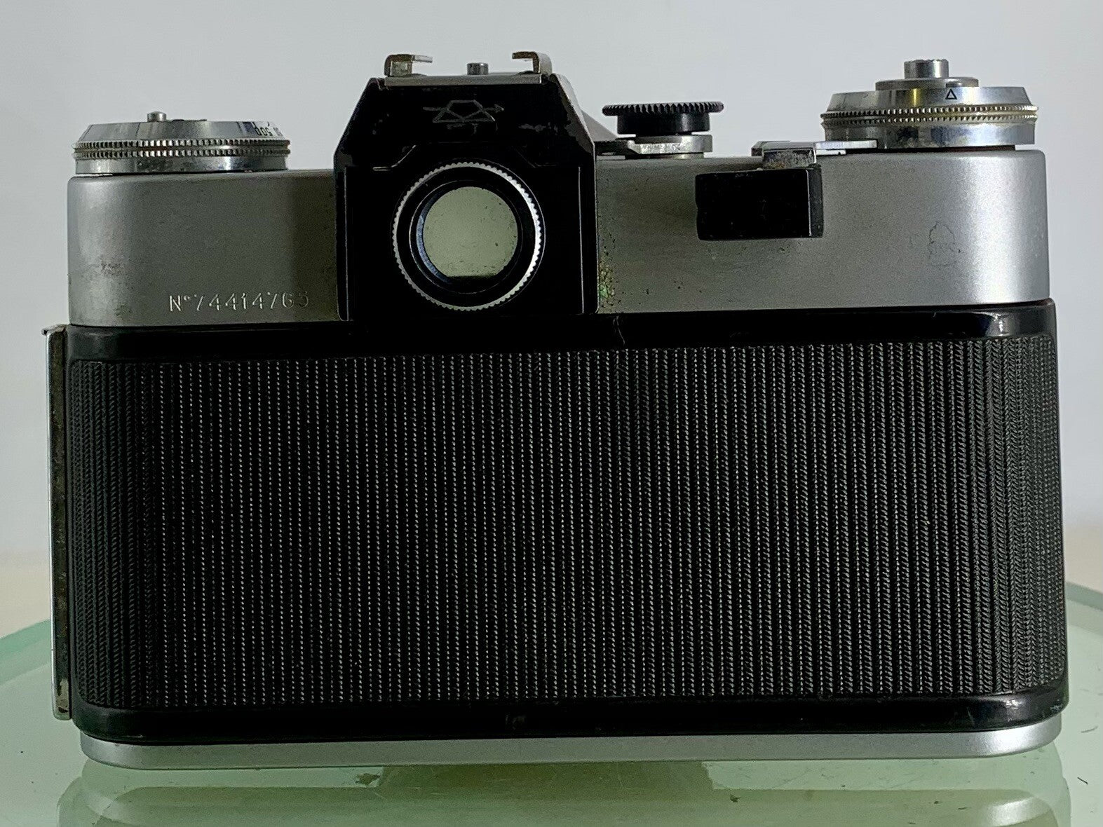 Very Rare ZENIT E POINT AND SHOOT FILM CAMERA+HELIOS-44M-4 LENS+SILVER+TESTED4