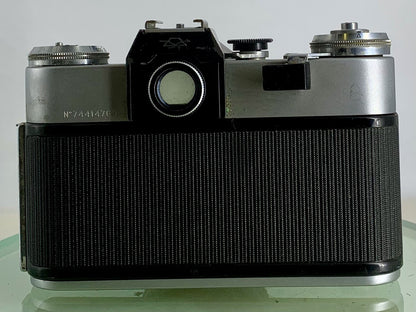 Very Rare ZENIT E POINT AND SHOOT FILM CAMERA+HELIOS-44M-4 LENS+SILVER+TESTED4