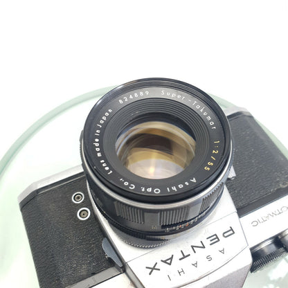 Asahi Pentax Spotmatic SP with SMC Takumar 2/55mm M42+CASE+Just Serviced #6975