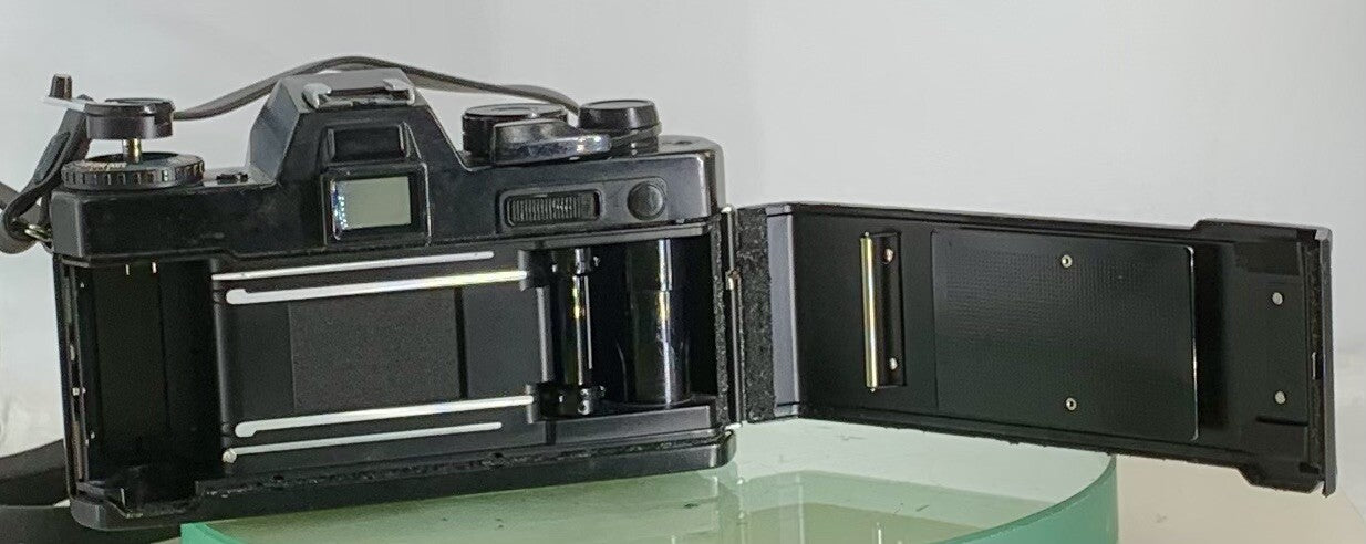 Yashica FR-I Tested Works Self Timer Non Responsive+ML 50mm 1:1.7 Lens+Manual3489