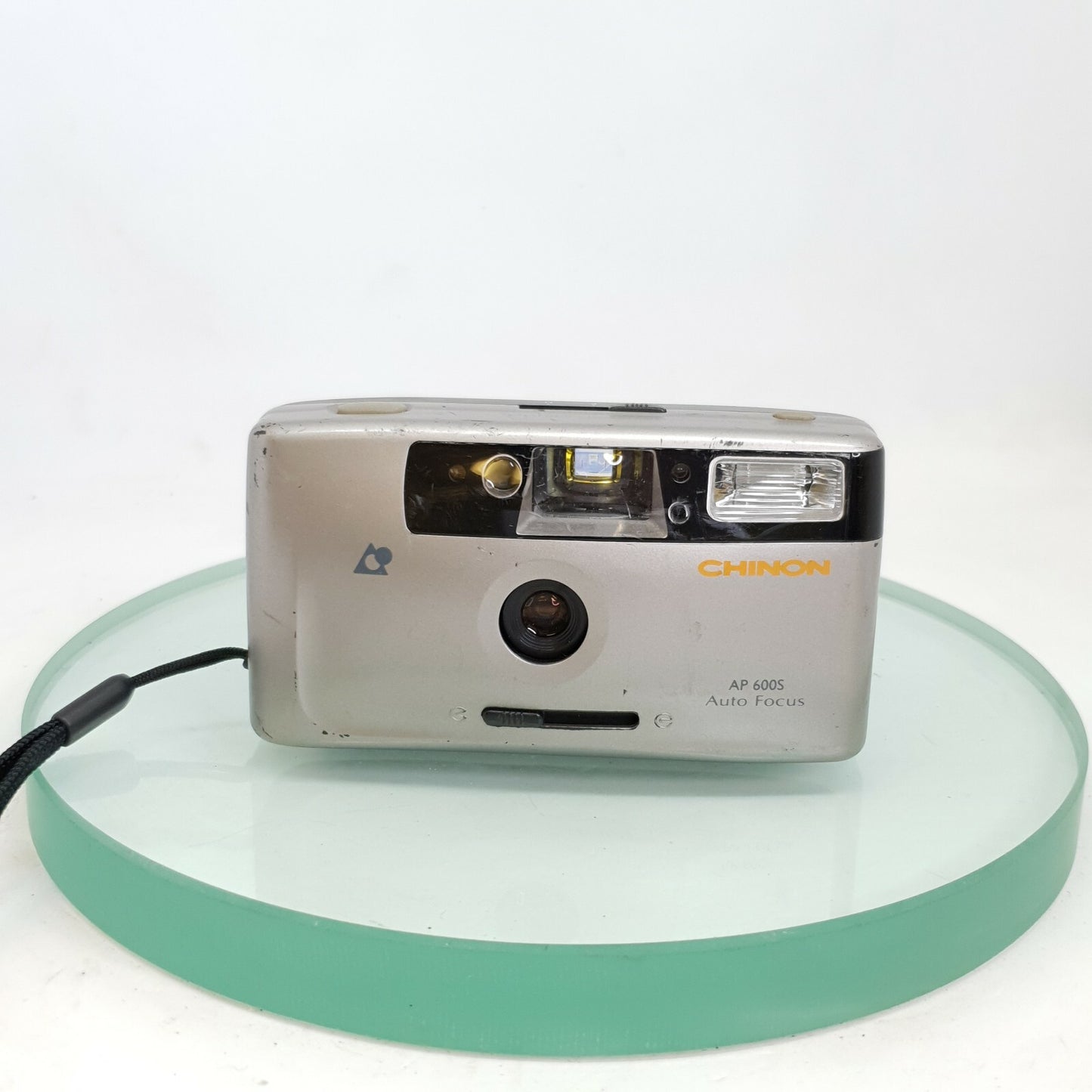 Chinon 35mm Compact Camera AP 600S AF Case Great Condition APS FILM#8681