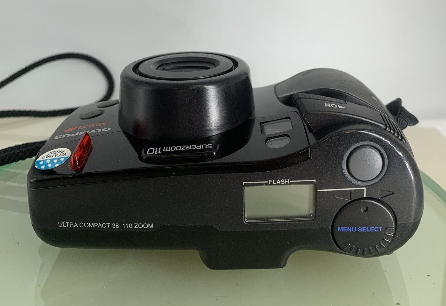 Olympus Superzoom 110 MULTI AF BLACK POINT AND SHOOT FILM CAMERA TESTED - 8077