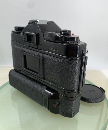 BEAUTIFUL Canon A-1 35mm SLR Camera Body+ FD 50mm f/1.8 FULLY WORKING #8122