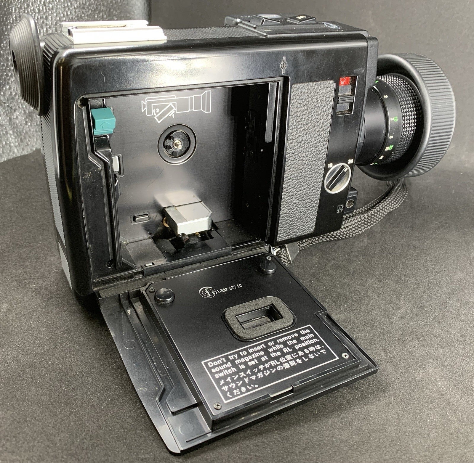 Canon Canosound 514 XL-S Super 8 Cine Film Camera FILM TESTED WORKING + BOX10