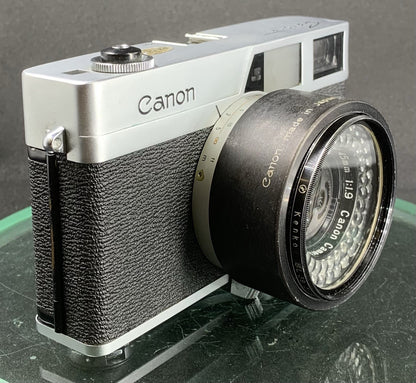 Canon Canonet Camera With Canon SE 45/1.9 Lens+Case+Working+Tested#1392