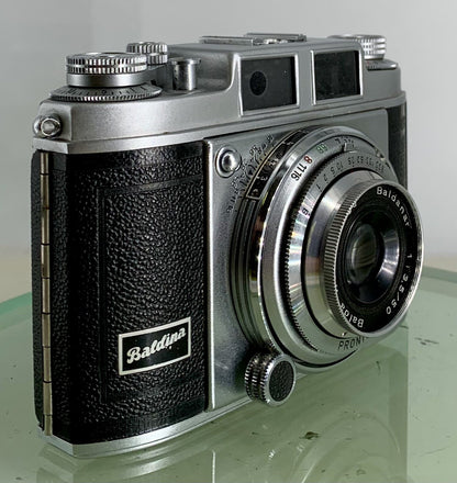 Vintage Balda Super Camera  - Baldanar 1:3.5/50 Lens PRONTOR SVS + Case - 3512