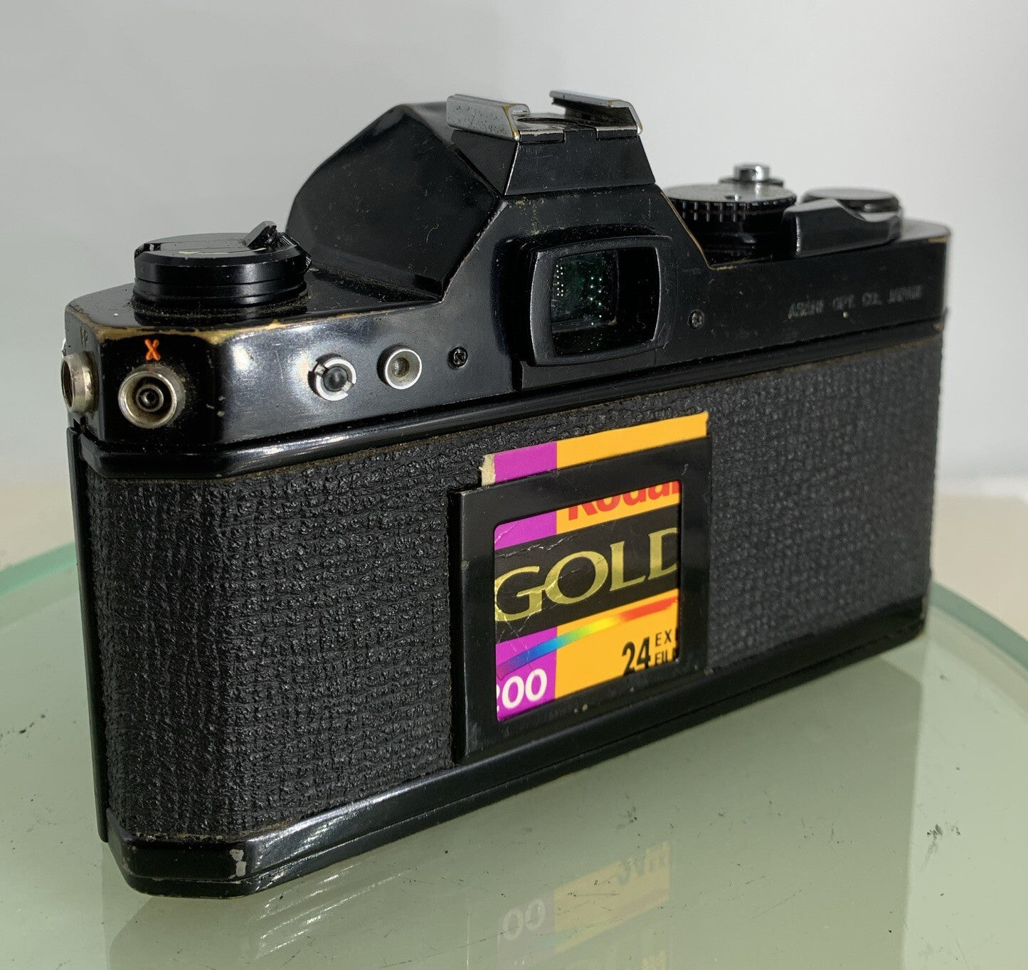 Pentax Asahi K2 35mm Black Film Camera SMC 50mm lens 1:2.K1000 Tested Works #1934