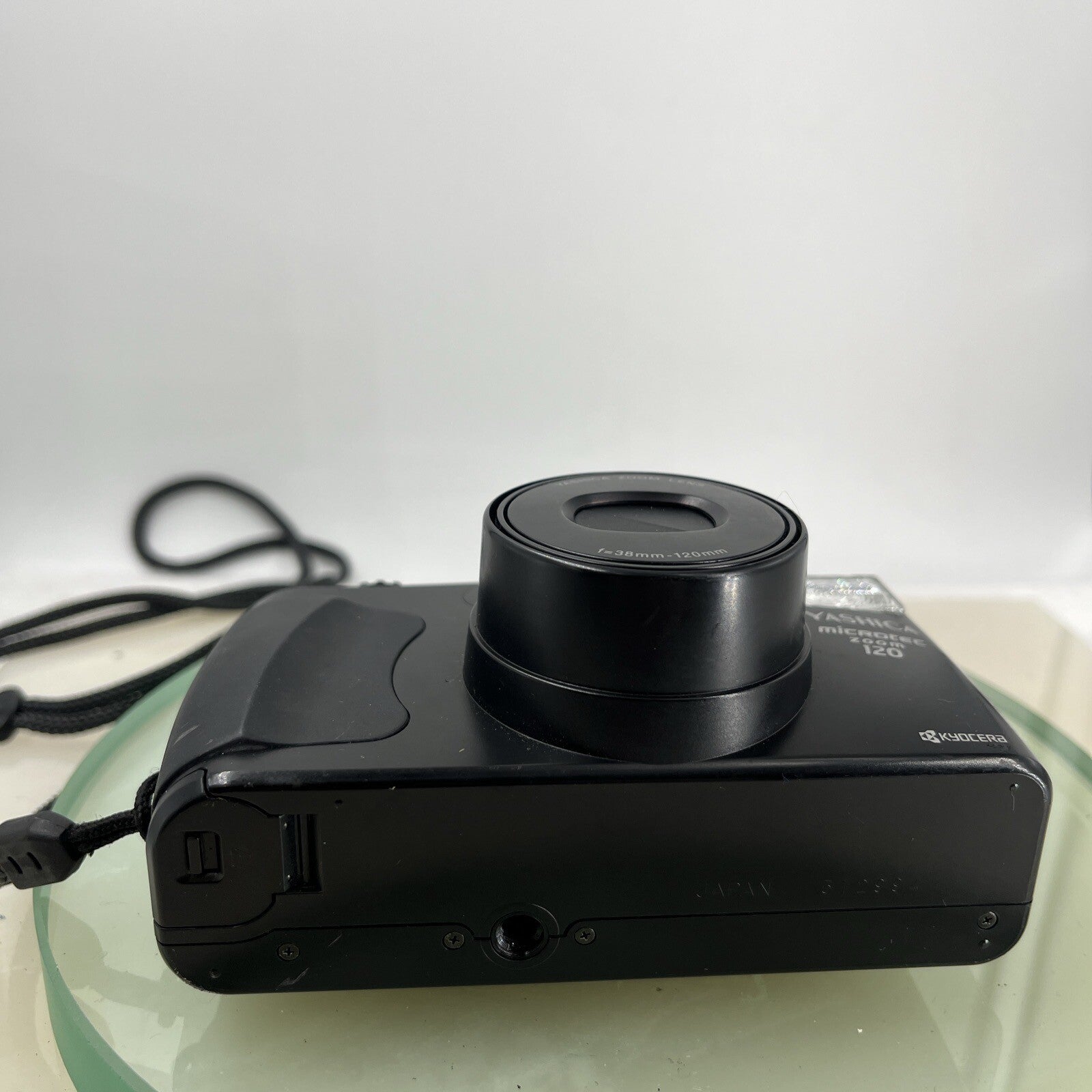 Yashica Microtec Zoom 120 analoge Point&Shoot 35mm Camera TESTED With Case 4013
