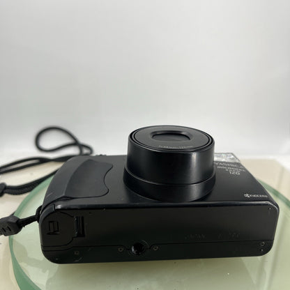 Yashica Microtec Zoom 120 analoge Point&Shoot 35mm Camera TESTED With Case 4013
