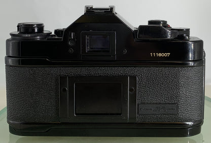 BEAUTIFUL Canon A-1 35mm SLR Camera Body+ SIGMA 28mm f/1.8 FULLY WORKING #1694