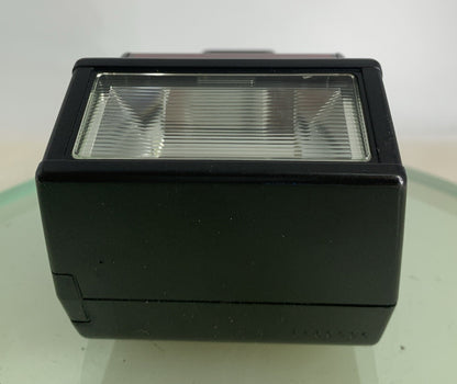 Minolta Program 2800 AF Flash Unit BLACK WITH COVER GOOD CONDITION TESTED - 9815