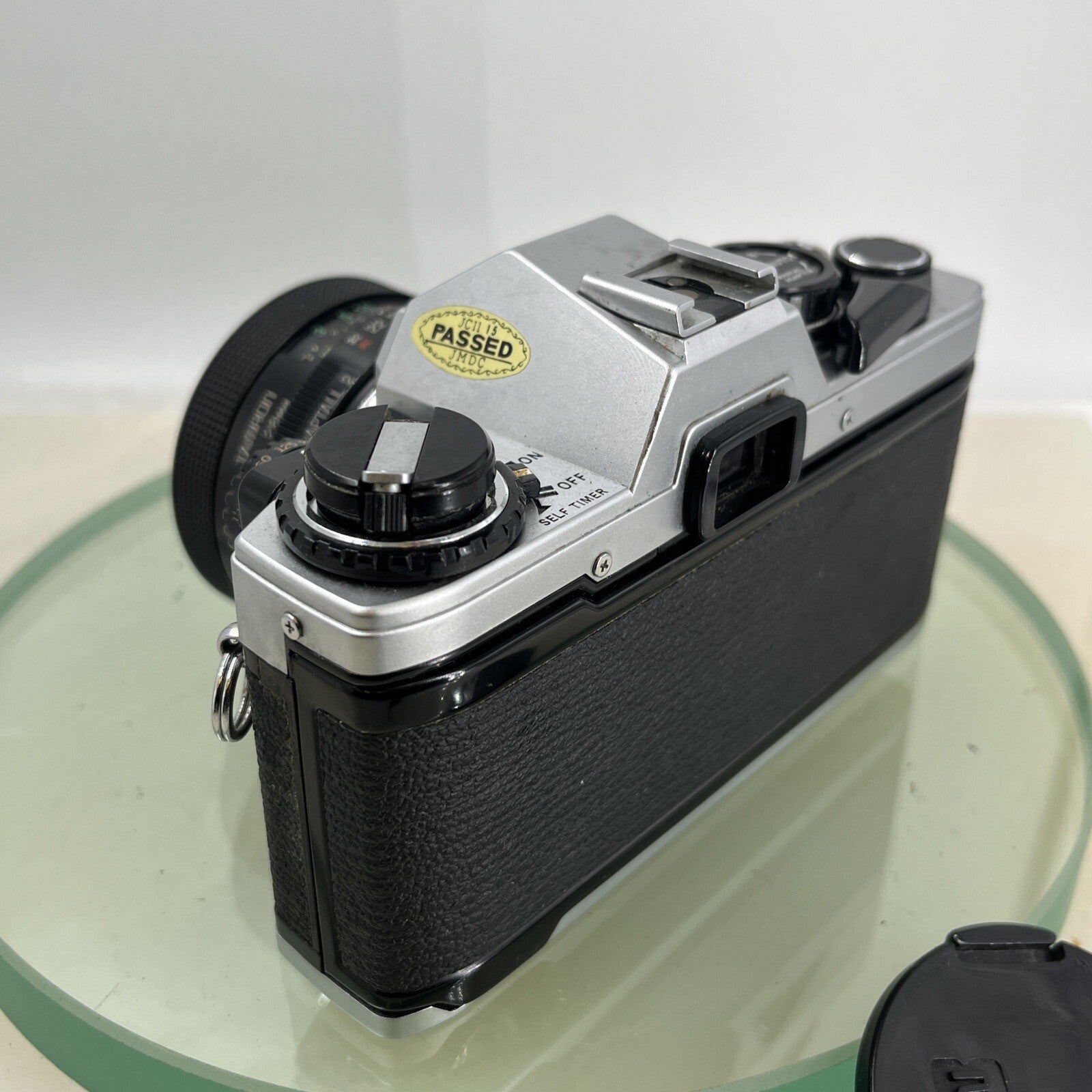 Olympus OM10 35mm SLR Film Camera + 28mm f2.5 Tamron  Lens and Manual Adapter9034