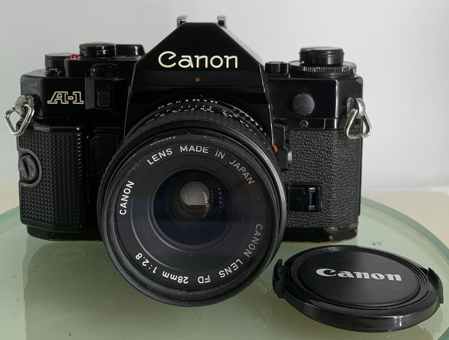 BEAUTIFUL Canon A-1 35mm SLR Camera Body+ FD 50mm f/1.8 FULLY WORKING #1741