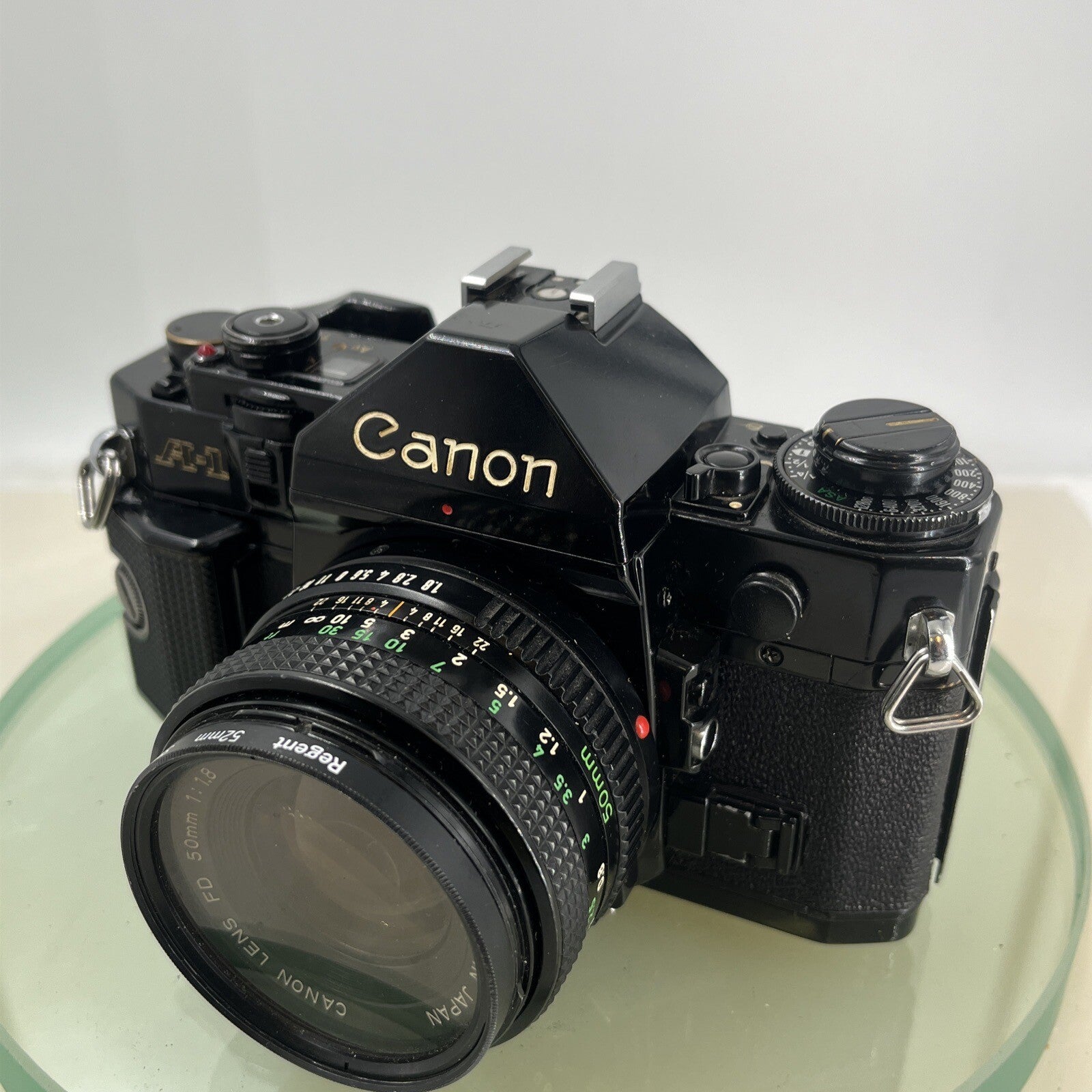 BEAUTIFUL Canon A-1 35mm SLR Camera Body+ FD 50mm f/1.8 FULLY WORKING #8742