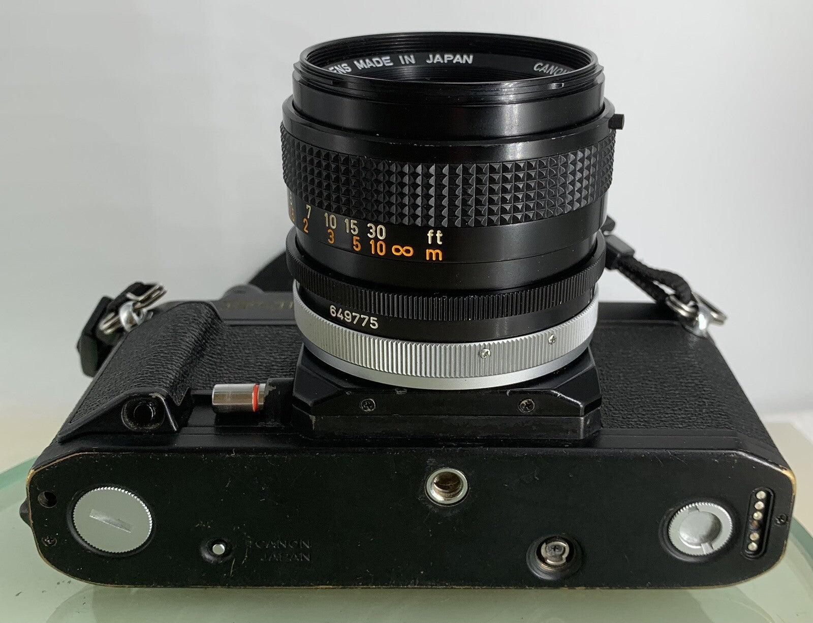 Canon New F-1 35mm SLR Film Camera+ FAST 50mm f/1.4 Prime Lens(CLEAN) TESTED#2166