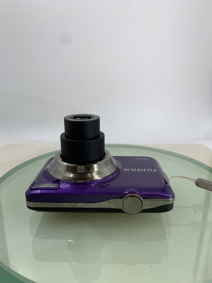 Fujifilm COMPACT Digital Camera FinePix JV300 14.0MP PURPLE + WIRE TESTED - 7846