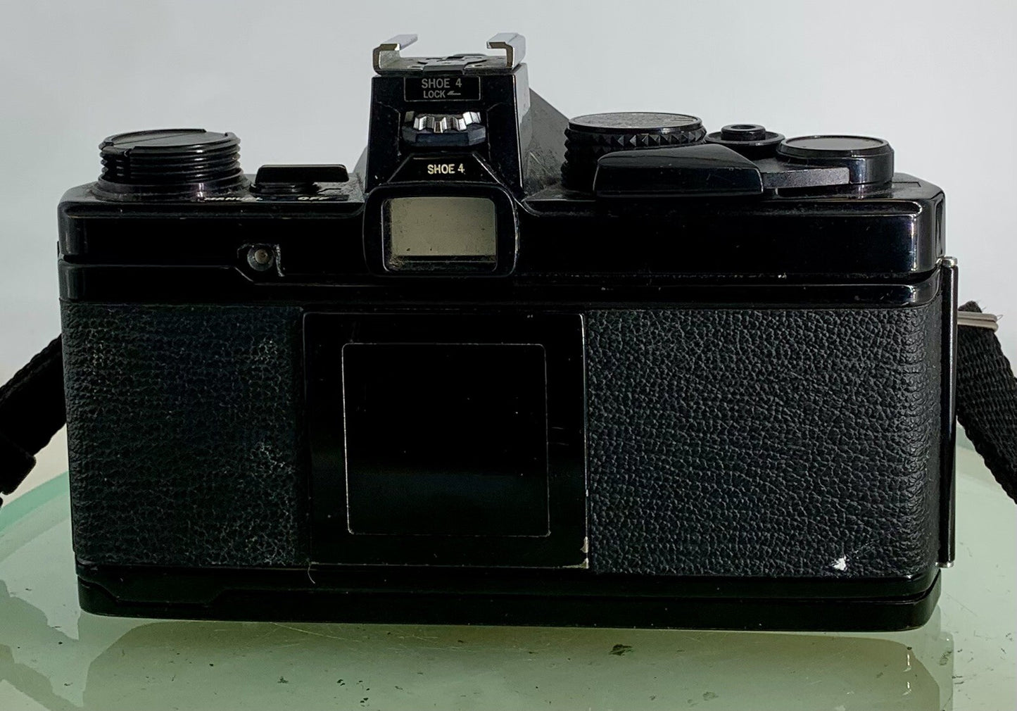 Olympus OM-2n Black - 35mm SLR Film Camera + 50mm f/1.8 Lens+BOX+CASE-Tested 224