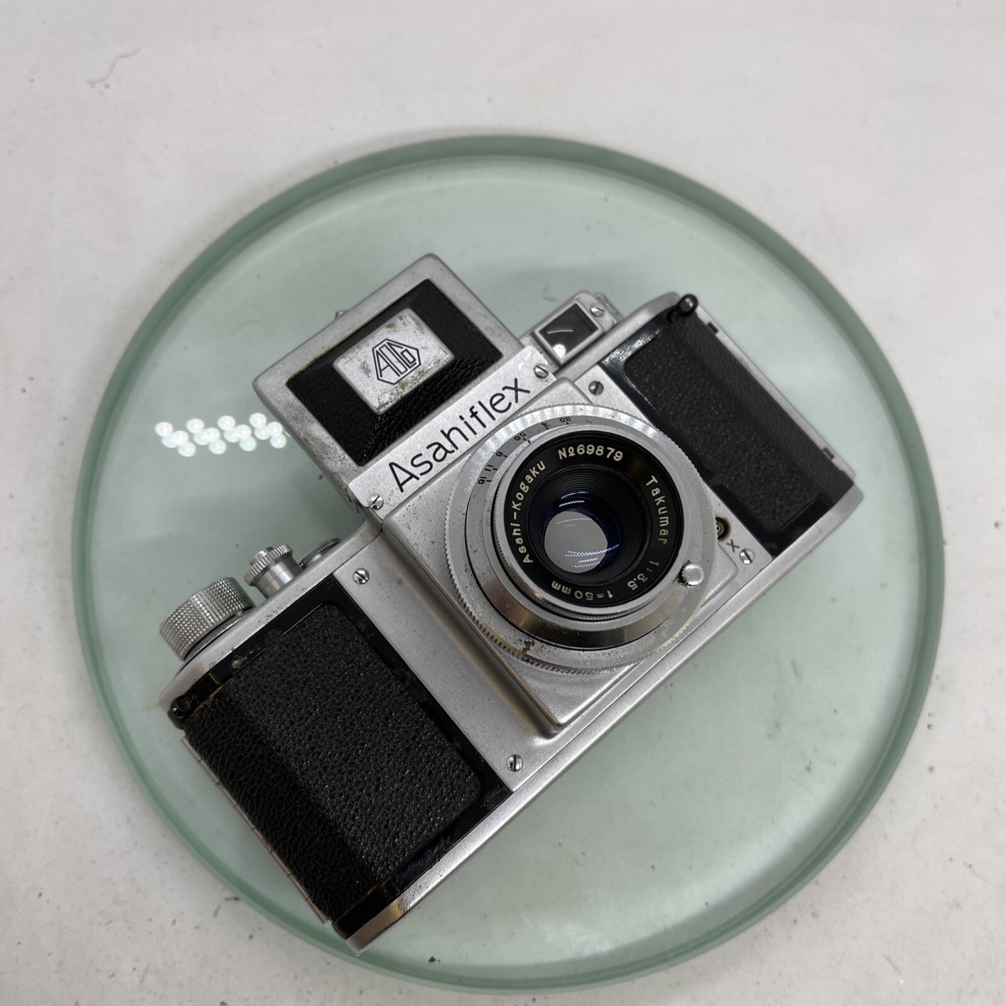 ASAHIFLEX IIB 1954. 35mm SLR camera. "Tower 23" by Sears ASAHI-KOGAKU TAKUMAR 507