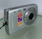 Pentax Optio M40 8.0MP COMPACT DIGITAL CAMERA NO CHARGER TESTED - 3380