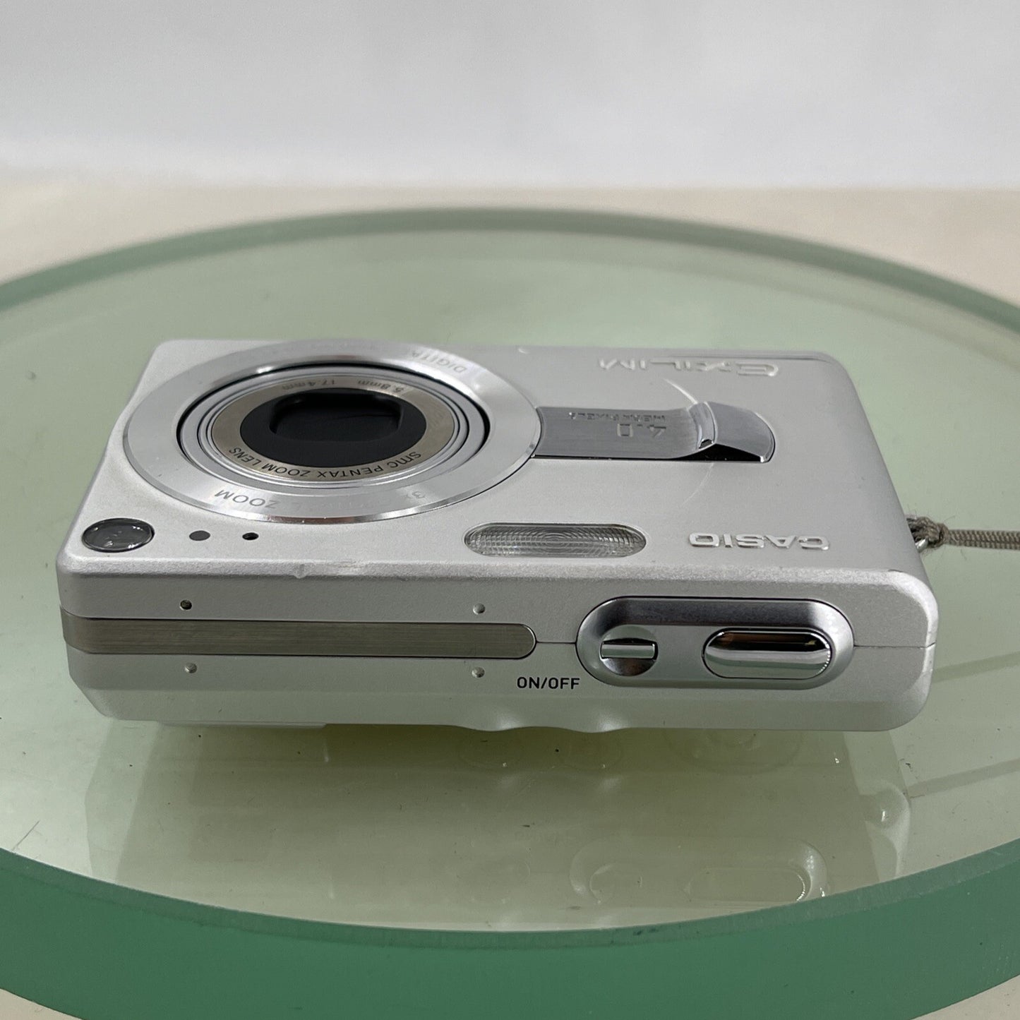 Casio Digital Camera Exilim EX-Z55 5.0MP Silver Tested #7154