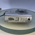 Canon IXUS 400 4.0 Mega Pixels PC1038 Silver Lens Error Nocharger Nobattery #5449
