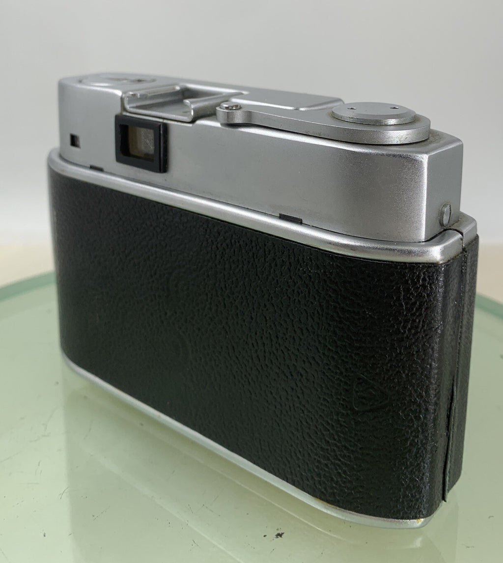 BEIRETTE JUNIOR || VINTAGE POINT AND SHOOT FILM CAMERA SILVER +CASE -TESTED - 176