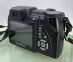 Olympus SP-500UZ COMPACT DIGITAL CAMERA BLACK - NO CHARGER - TESTED - 9846