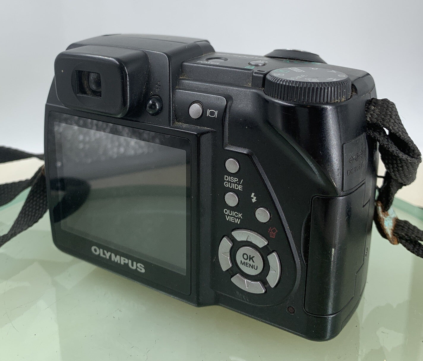 Olympus SP-500UZ COMPACT DIGITAL CAMERA BLACK - NO CHARGER - TESTED - 9846