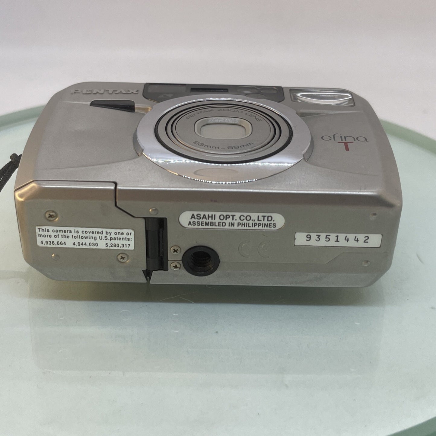 PENTAX EFINA T APS FILM CAMERA~23-69M LENS~QUARTZ DATE~PANORAMA~SELF TIMER #3976