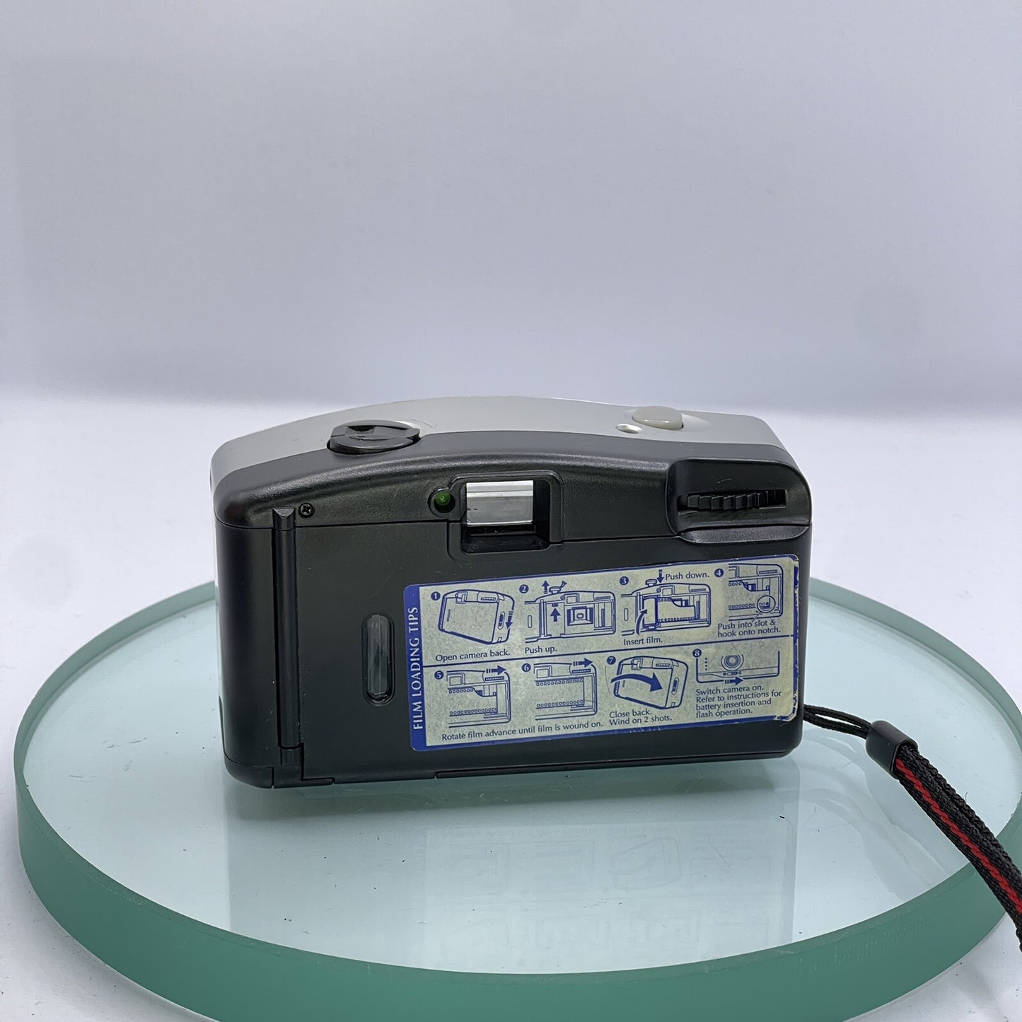 Vintage Fujifilm Clearshot V 35mm Camera Battery Tested Flash Working #6833