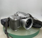 Panasonic Lumix DMC-FZ7 Digital Camera & CHARGER 12x Zoom Silver, TESTED - 9520