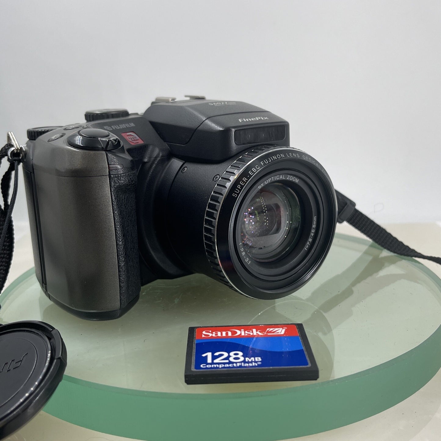Fujifilm Finepix S602 Zoom 3.1MP Digital Compact Camera +128MB MEMORY TESTED#6550