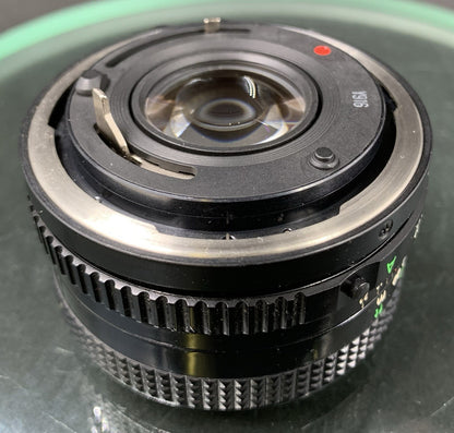 {SERVICED} Canon FD 50mm 1:1.8 Lens Mint & Clean5