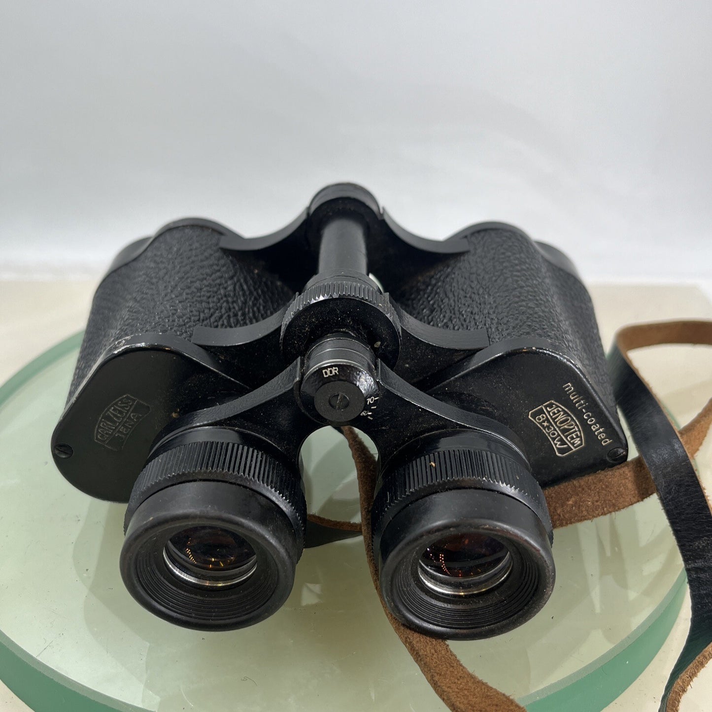 CARL ZEISS DDR JENOPTEM 8X30W MULTI-COATED BINOCULARS 5214644 GOOD CONDITION 9026