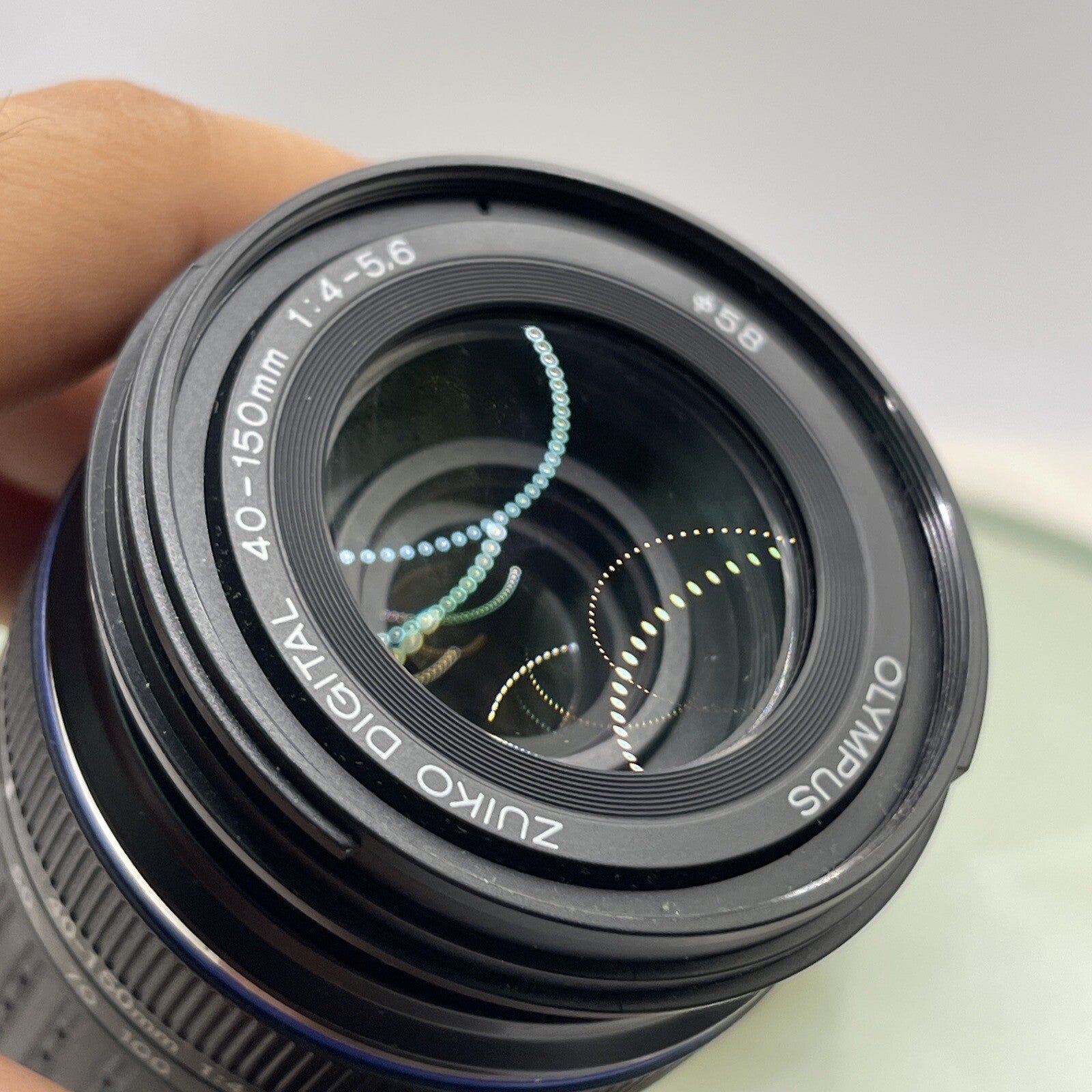 OLYMPUS ZUIKO DIGITAL 40-150 mm 1:4 - 5.6 CAMERA LENS 0.9m / 2.96 Ft -   2288