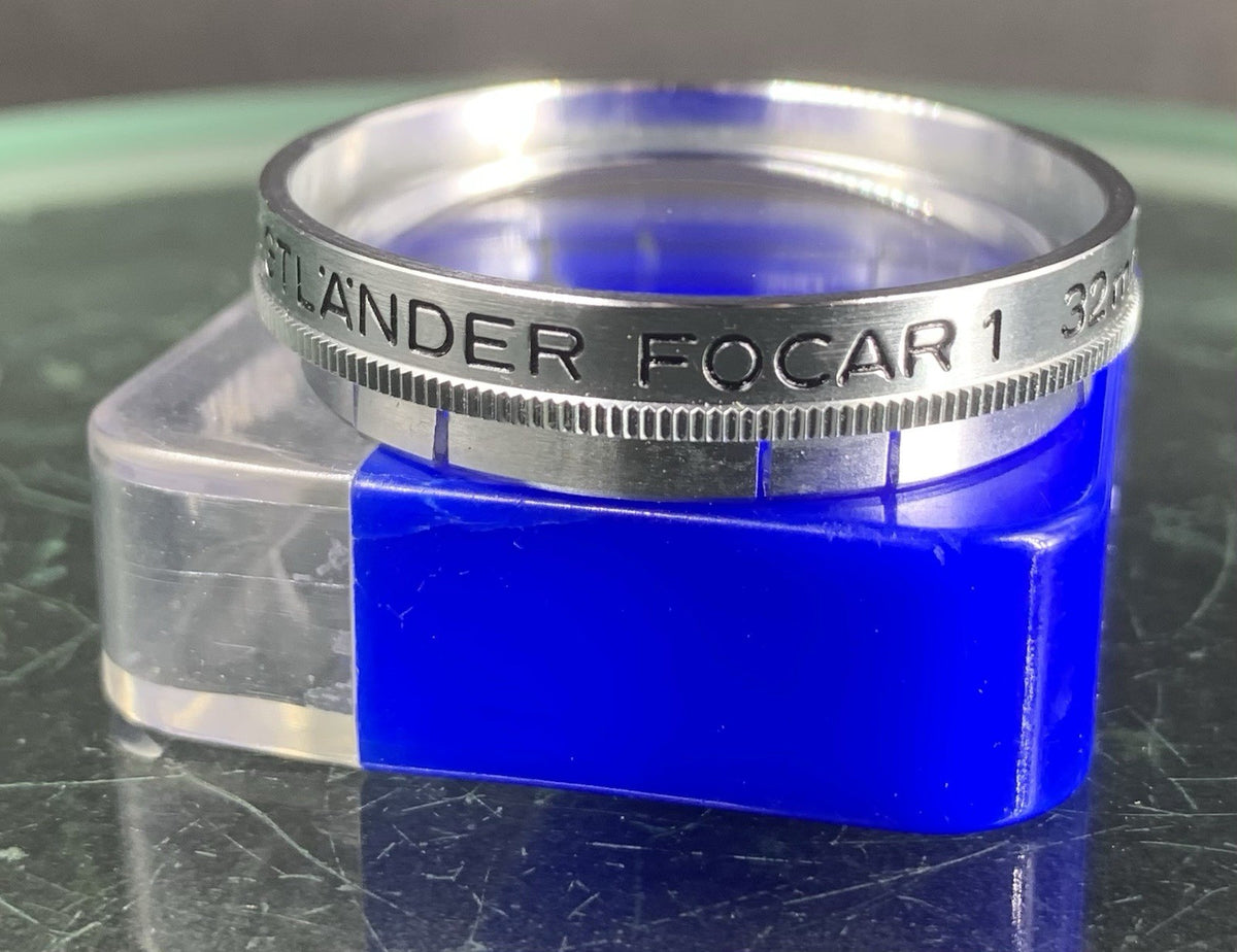 Vintage Voigtlander Focar 1 32mm 303/32 Push on Filter+Case #1491
