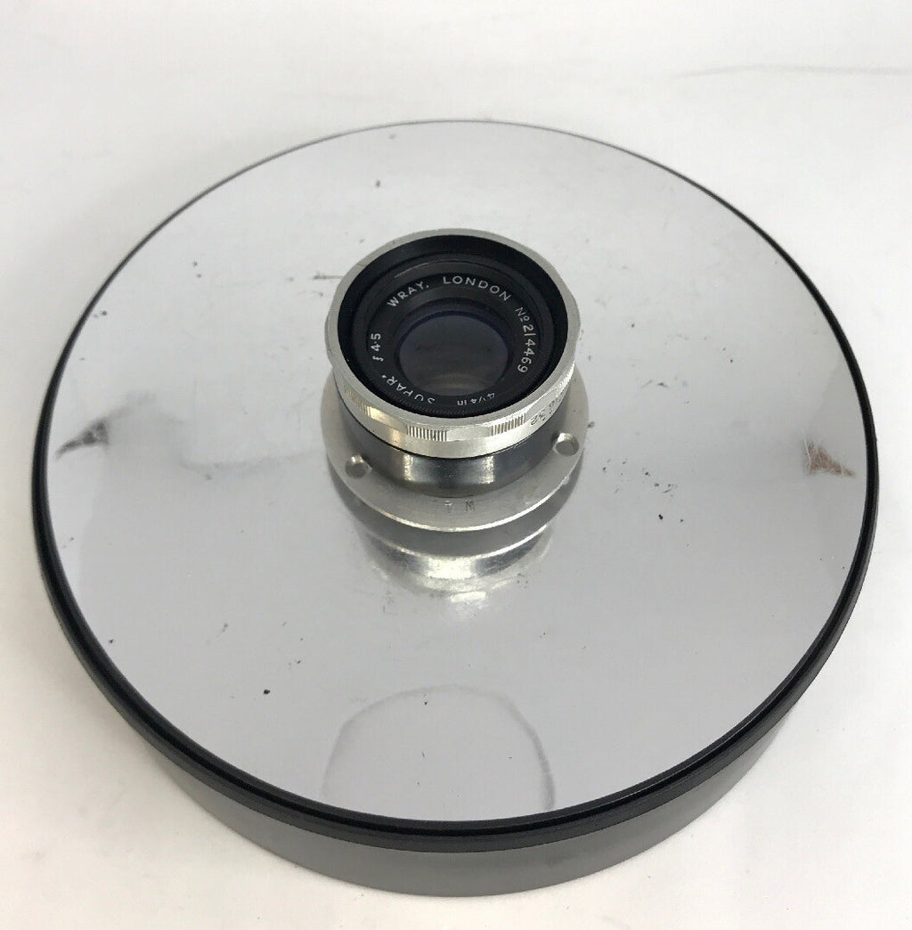 WRAY LONDON 4 1/4" SUPAR F4.5 ENLARGE LENS CREATIVE LENS 39MM SCREW MOUNT # 6360