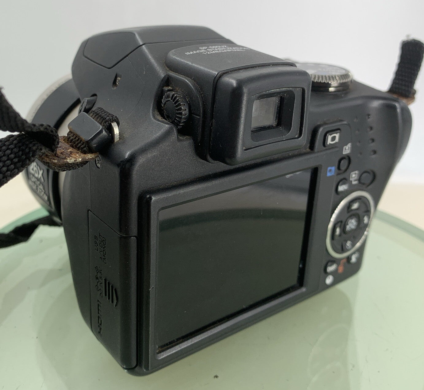 Olympus SP-590 UZ 12.0MP Digital Camera Black NO CHARGER NO CARD Tested - 6174
