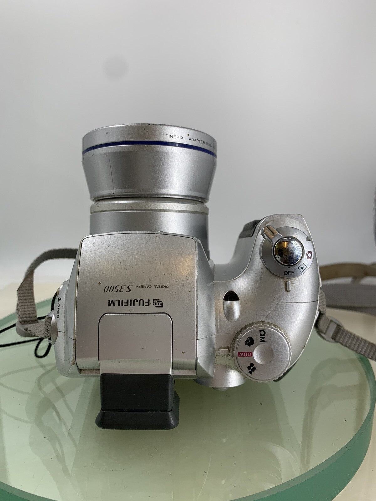 Fujifilm Finepix S3500 4.0MP COMPACT DIGITAL CAMERA SILVER TESTED - 9165