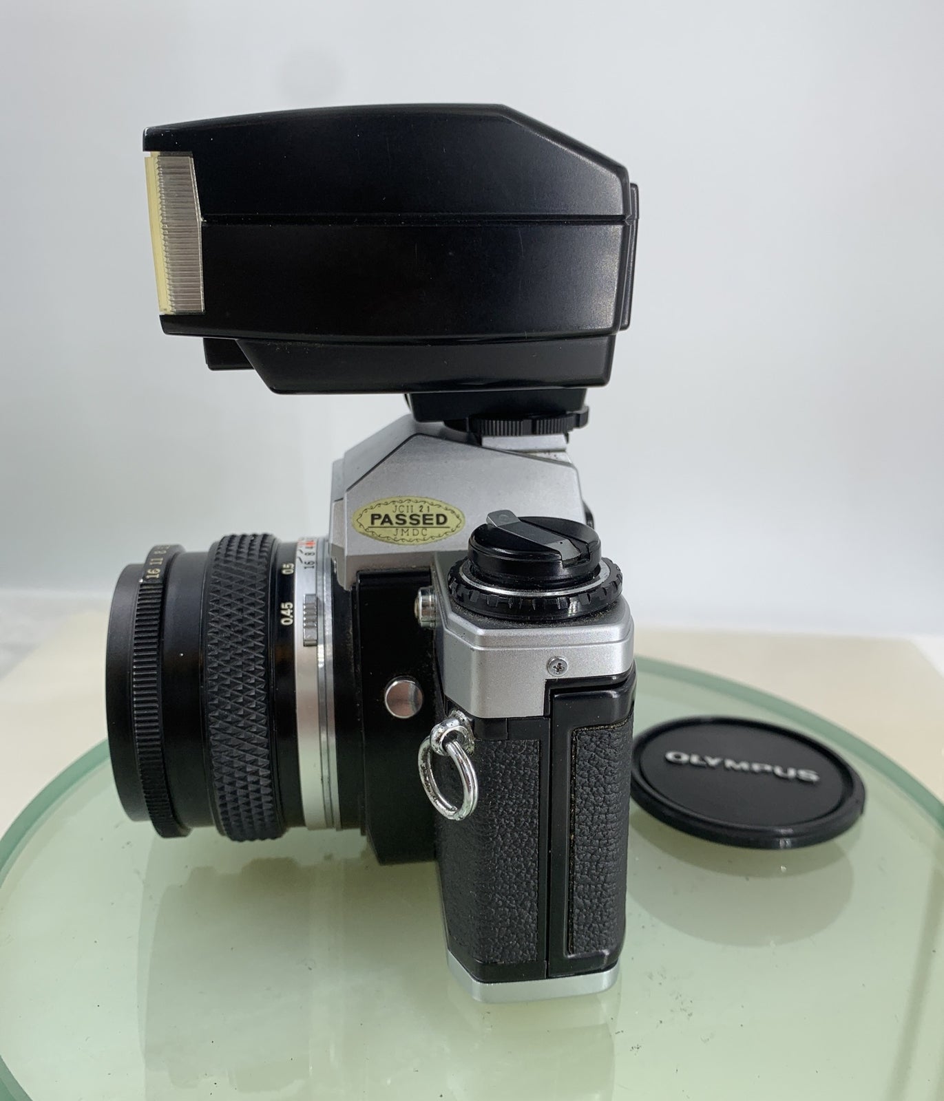 Olympus OM10 35mm Film SLR Manual Camera +Olympus 50/1.8 MC Zuiko Lens TESTED8094