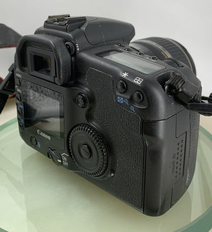 Canon EOS 20D 8.2MP Digital SLR Camera+CHARGER+512 MB CARD BLACK TESTED - 3736