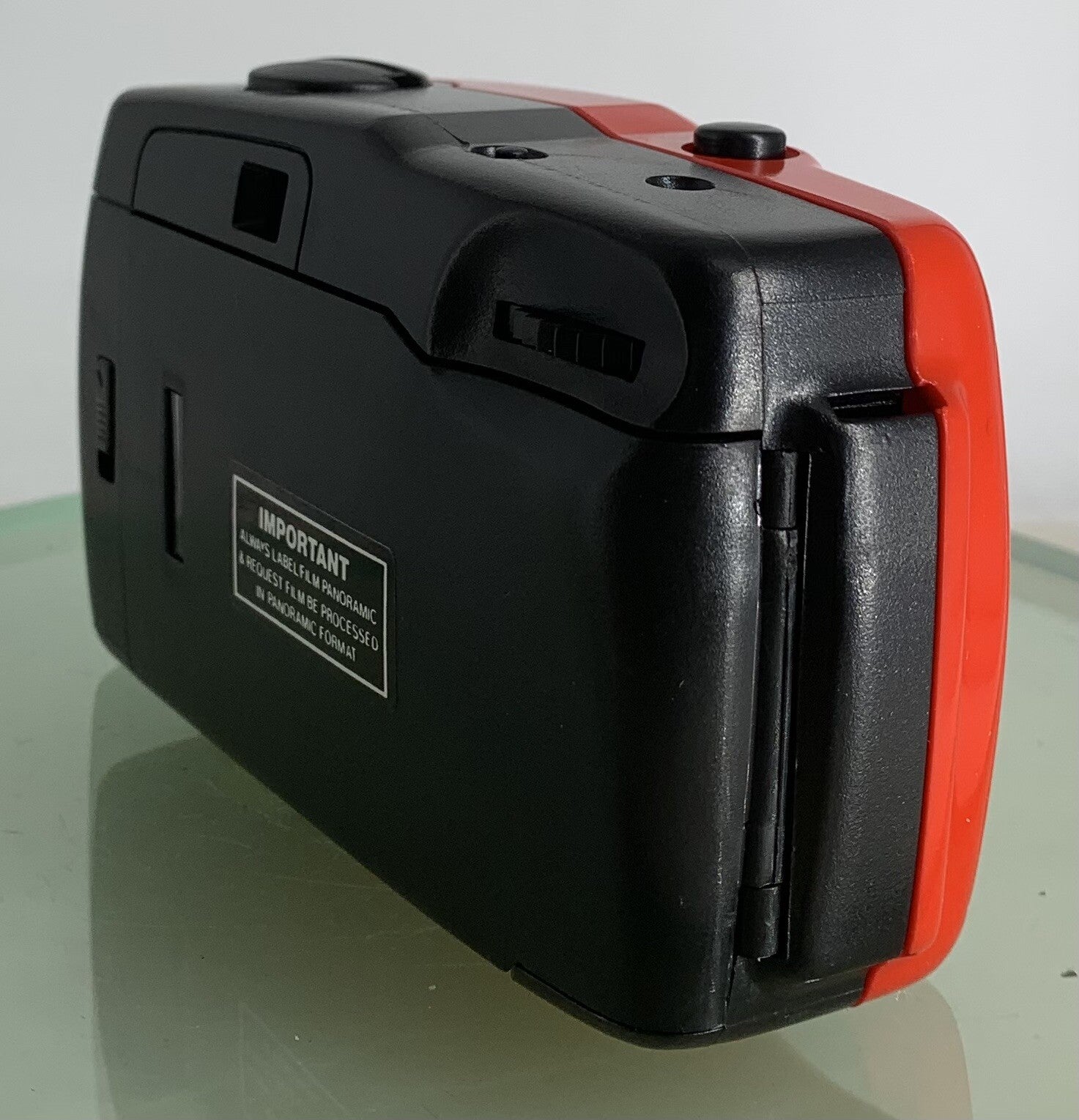 Vintage Panorama Wide Pic 35mm Compact Panoramic Camera+Red+TESTED-7173