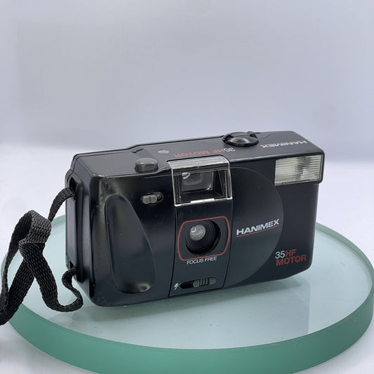 Hanimex 35 HF Motor 35mm Film Point & Shoot Camera TESTED #6850