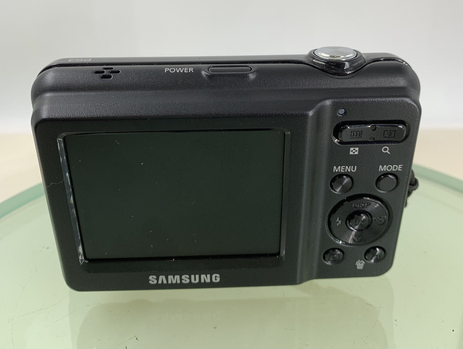Samsung COMPACT DIGITAL CAMERA ES9 12.2MP BLACK WITH COVER - TESTED - 9855