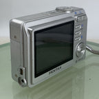 Pentax Optio 50L 5.0MP Compact Digital Camera + WIRE SILVER TESTED - 8735