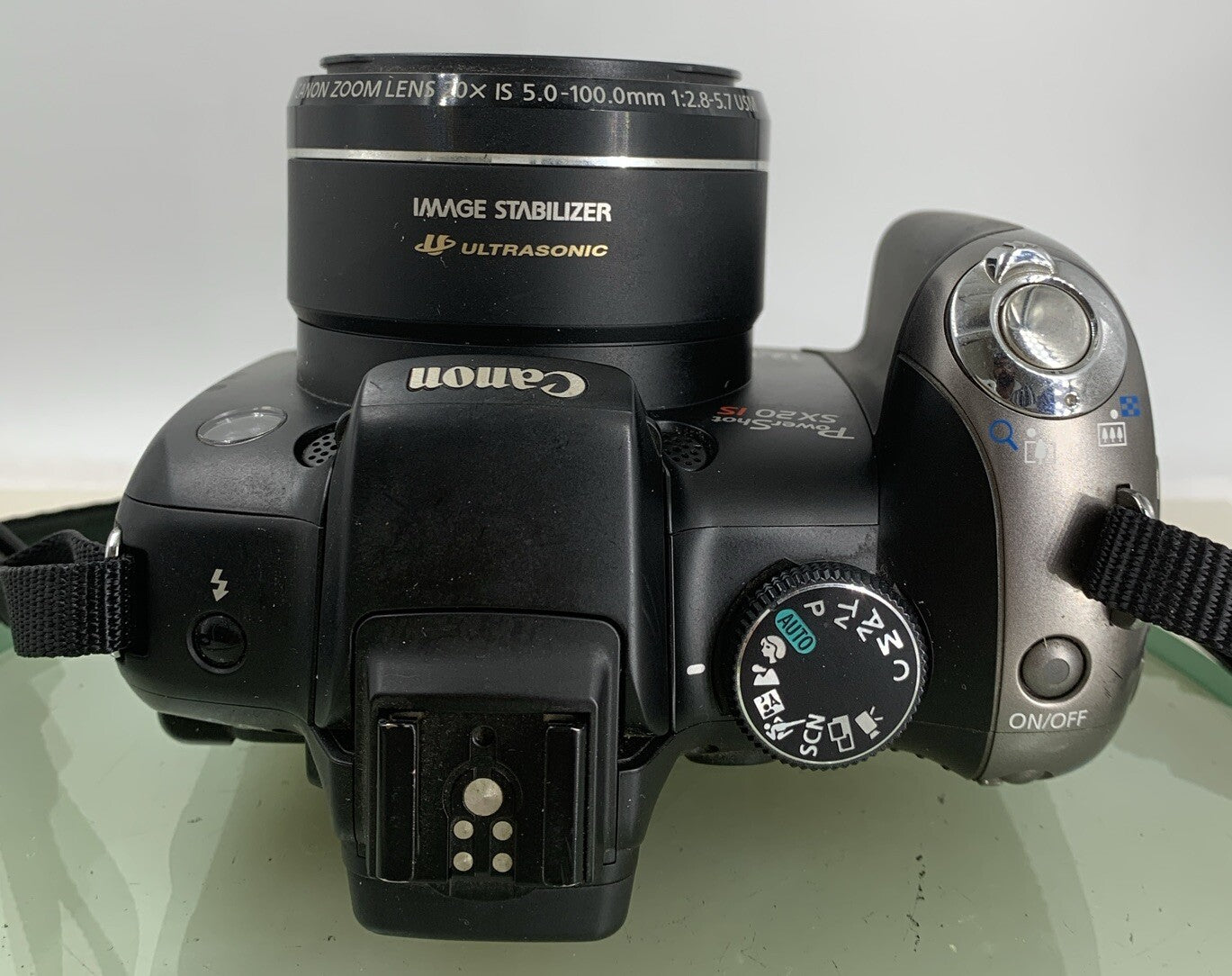 Canon Power Shot SX20 IS Digital COMPACT CAMERA 12.1 BLACK WITH BAG TESTED - 4507