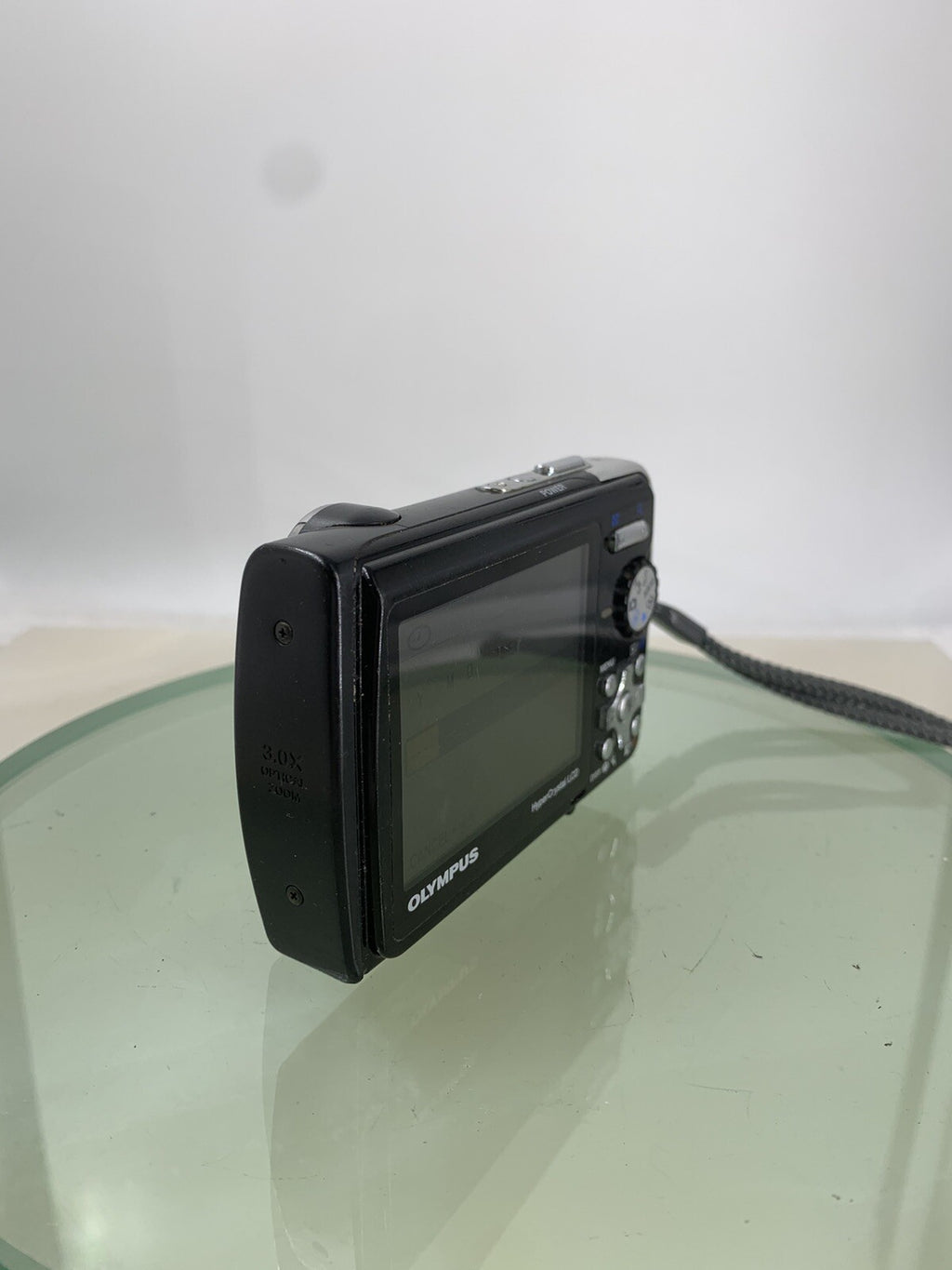 OLYMPUS U 850 SW DIGITAL CAMERA 8.0 MP BLACK + COVER + CHARGER TESTED - 4855
