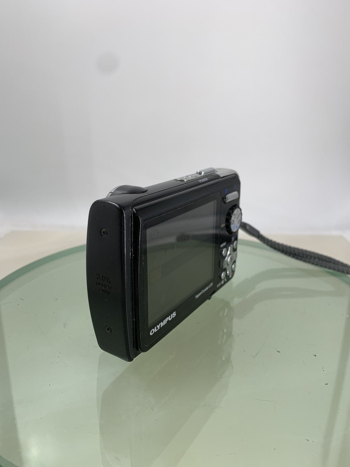 OLYMPUS U 850 SW DIGITAL CAMERA 8.0 MP BLACK + COVER + CHARGER TESTED - 4855