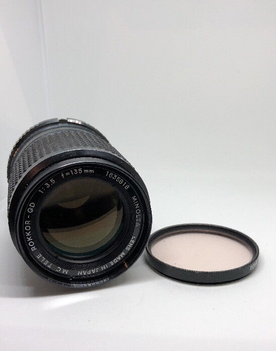 Minolta MC Tele Rokkor-QD Rokkor QD 1:3.5 3.5 135mm 135 mm  Minolta mount#p471