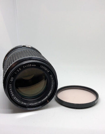Minolta MC Tele Rokkor-QD Rokkor QD 1:3.5 3.5 135mm 135 mm  Minolta mount#p471